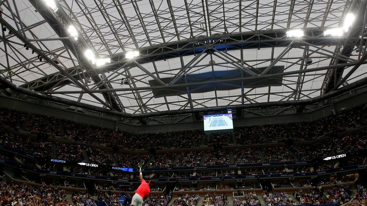 Nadal says its noisy under US Open roof, despite changes