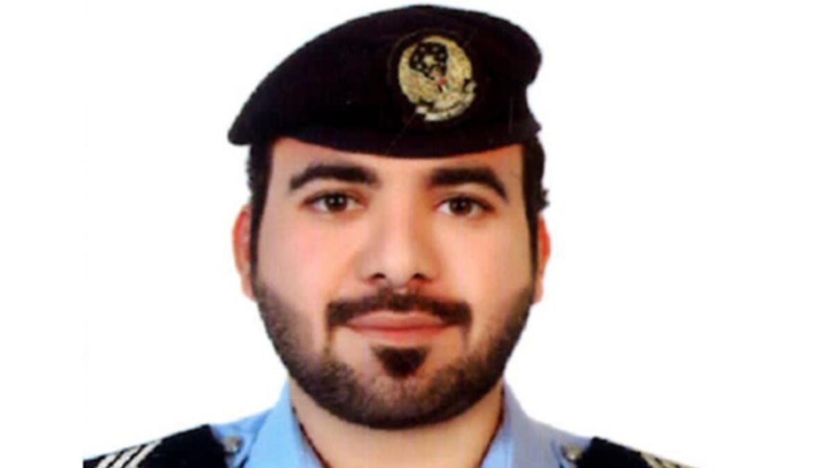 Sgt Ahmed Hassan Al Hammadi (Supplied photo)
