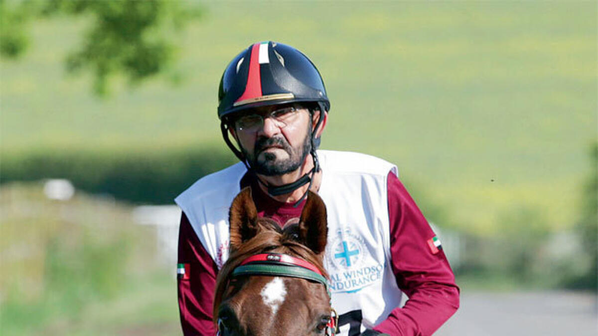Shaikh Mohammed leads UAE riders to victory at Royal Windsor Horse Show