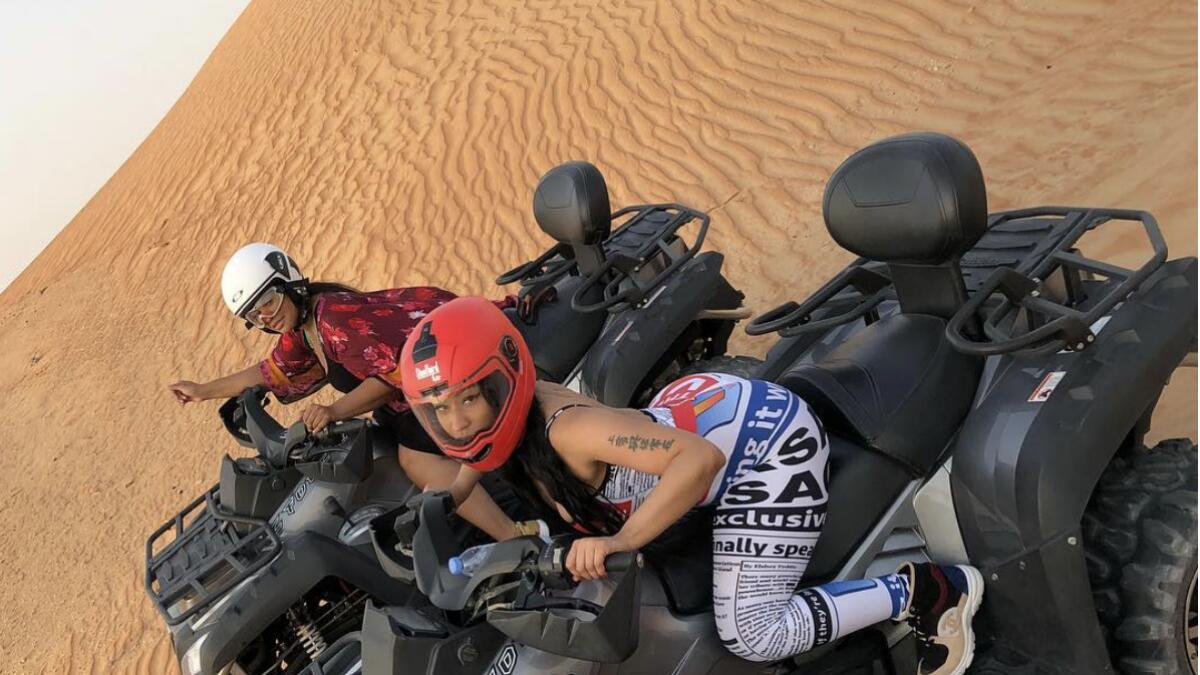 Nicki and Lewis official in Dubai?