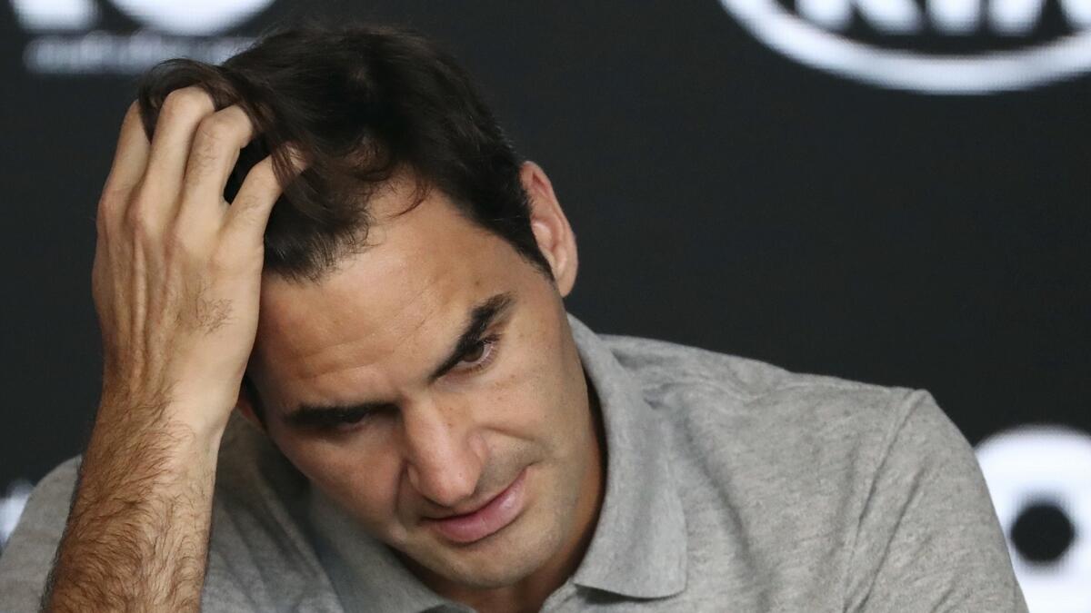 Roger Federer earns respect for never quitting