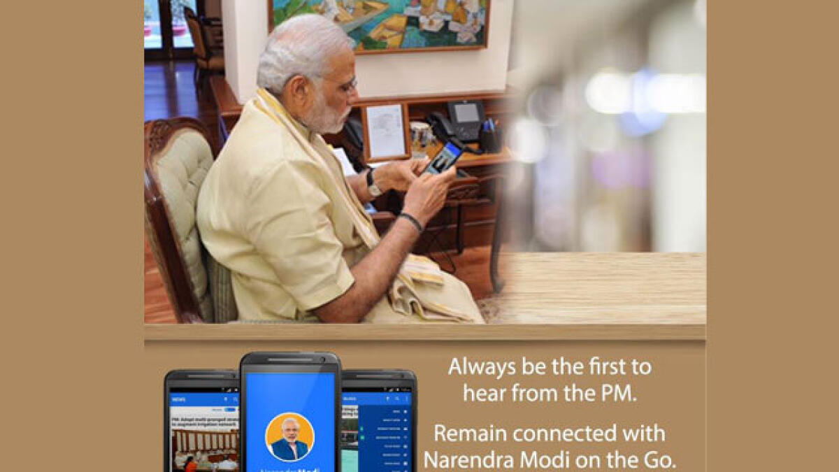 India Prime Minister launches ‘Narendra Modi Mobile App’