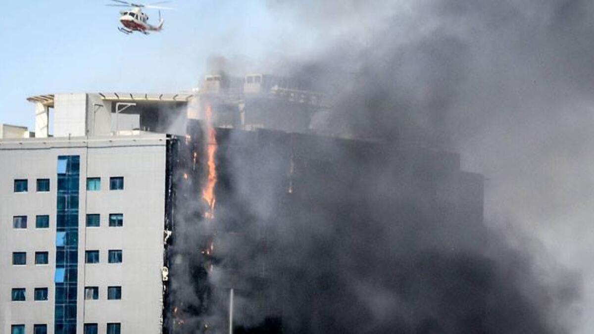 Watch: 250 families affected in major Sharjah tower fire
