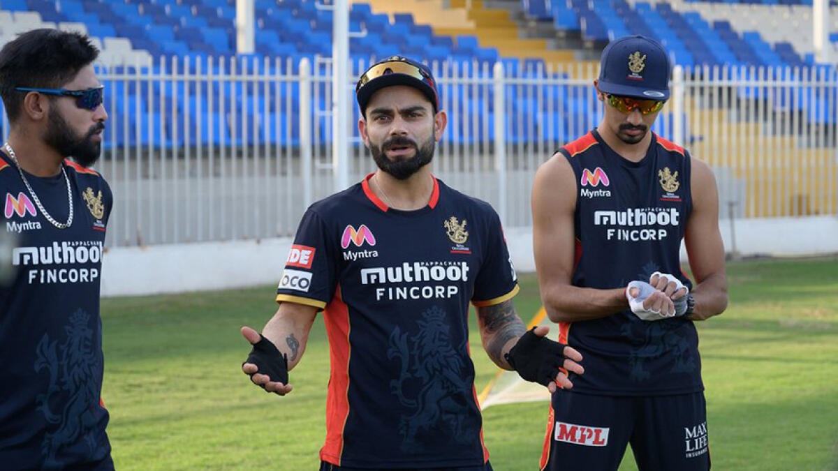 Virat Kohli said the team needs to look forward rather than reflect on the past. - RCB Twitter