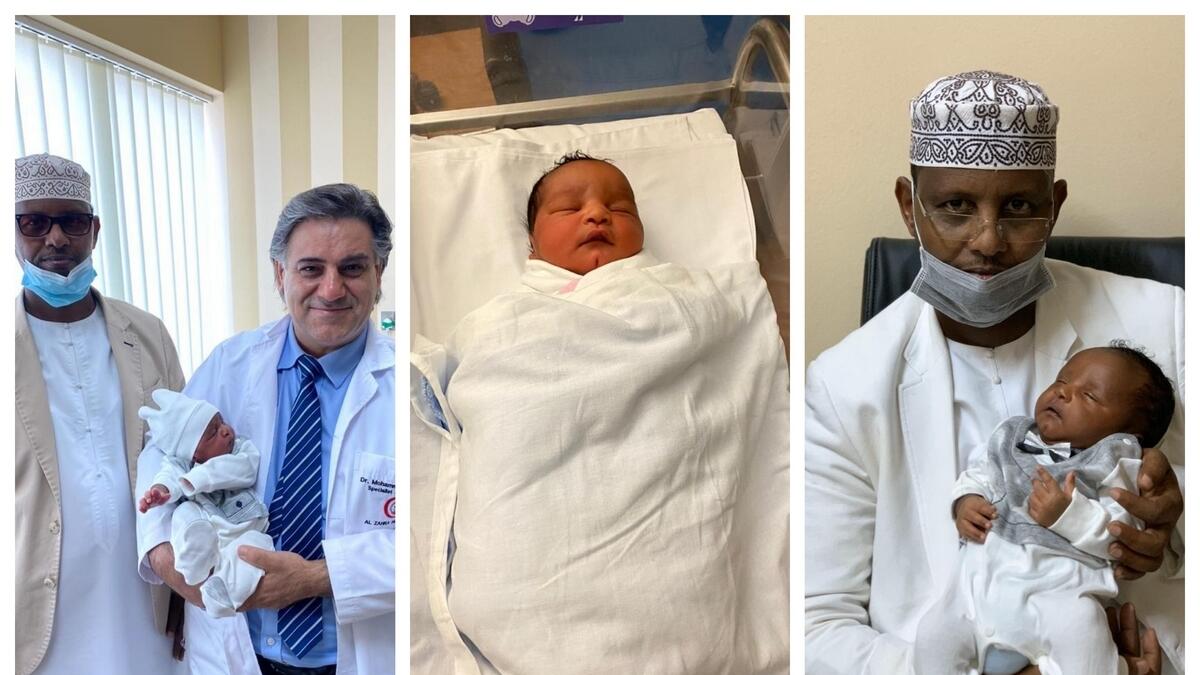 UAE-based, couple, welcome, second baby, 20 years, 5 miscarriages, 