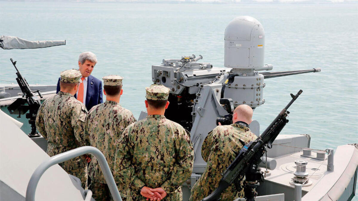Kerry urges Iran to help end wars in Yemen, Syria