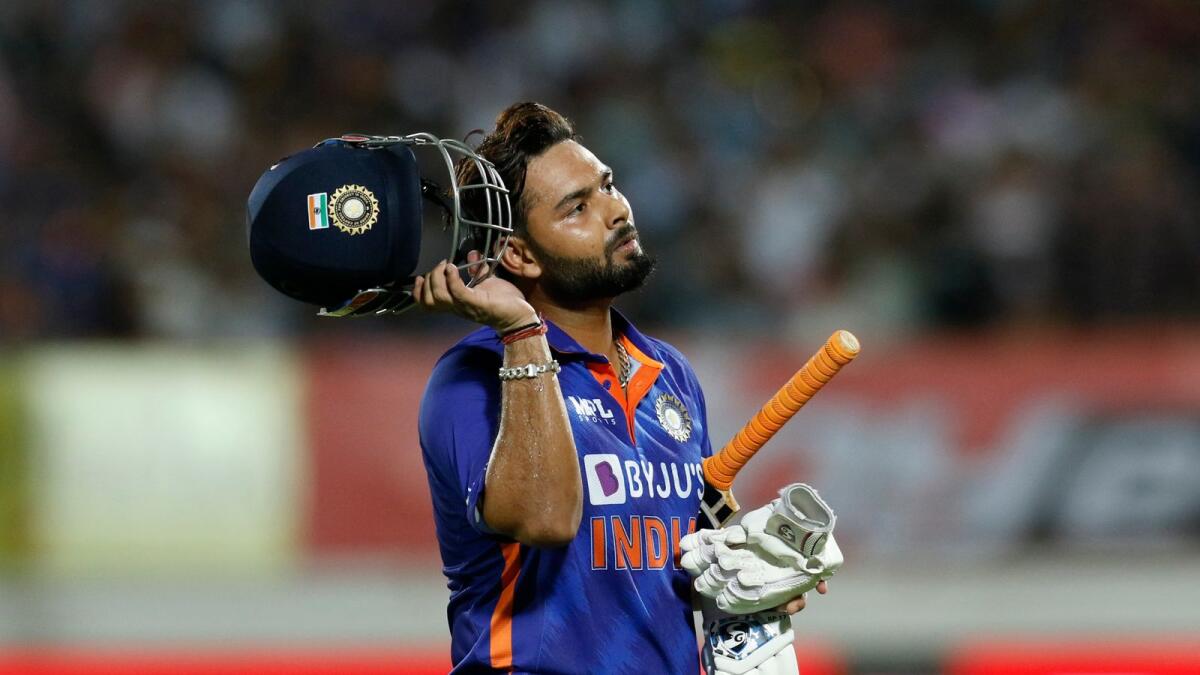Rishabh Pant scored only 58 runs in the five innings against South Africa in the five-match T20 series. (BCCI)