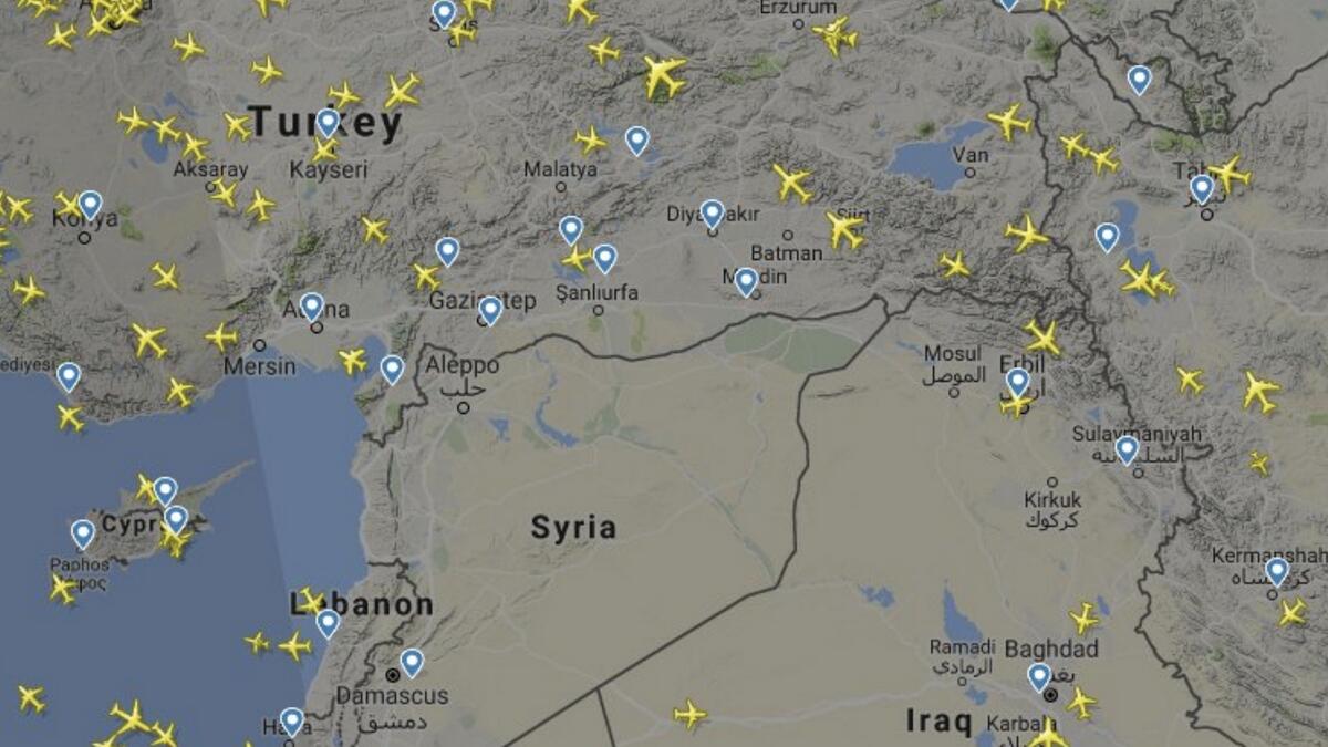 Airlines warned of possible missile launches into Syria