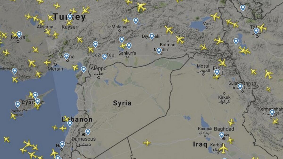 Airlines warned of possible missile launches into Syria