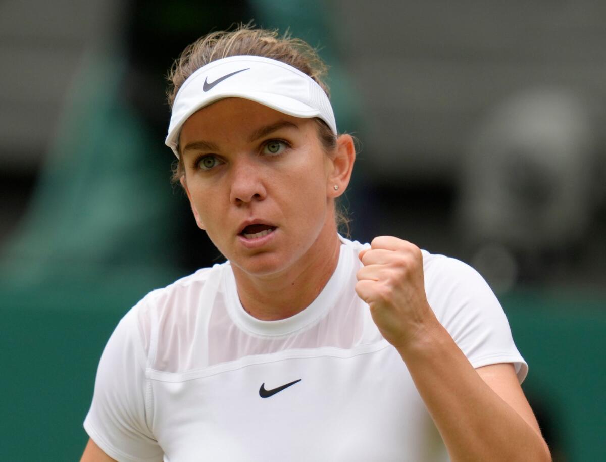 Romania's Simona Halep has been accused of a second doping offense by the International Tennis Integrity Agency for irregularities in her Athlete Biological Passport.  AP