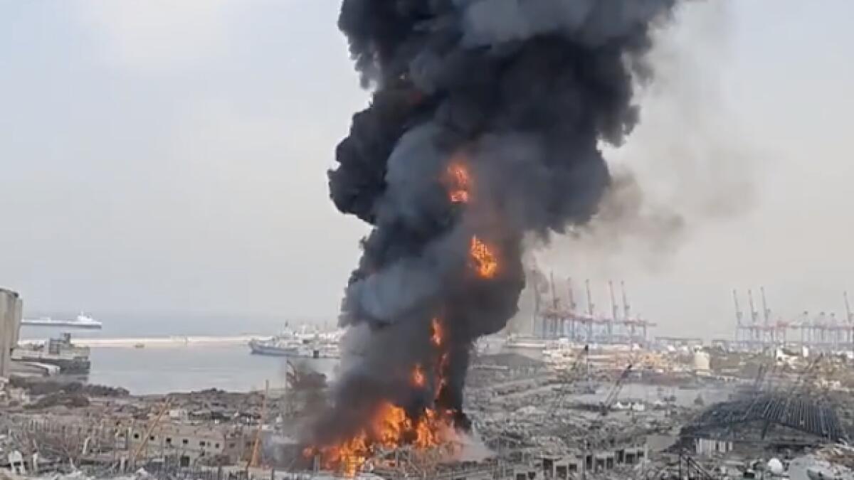 Beirut port fire, Lebanese