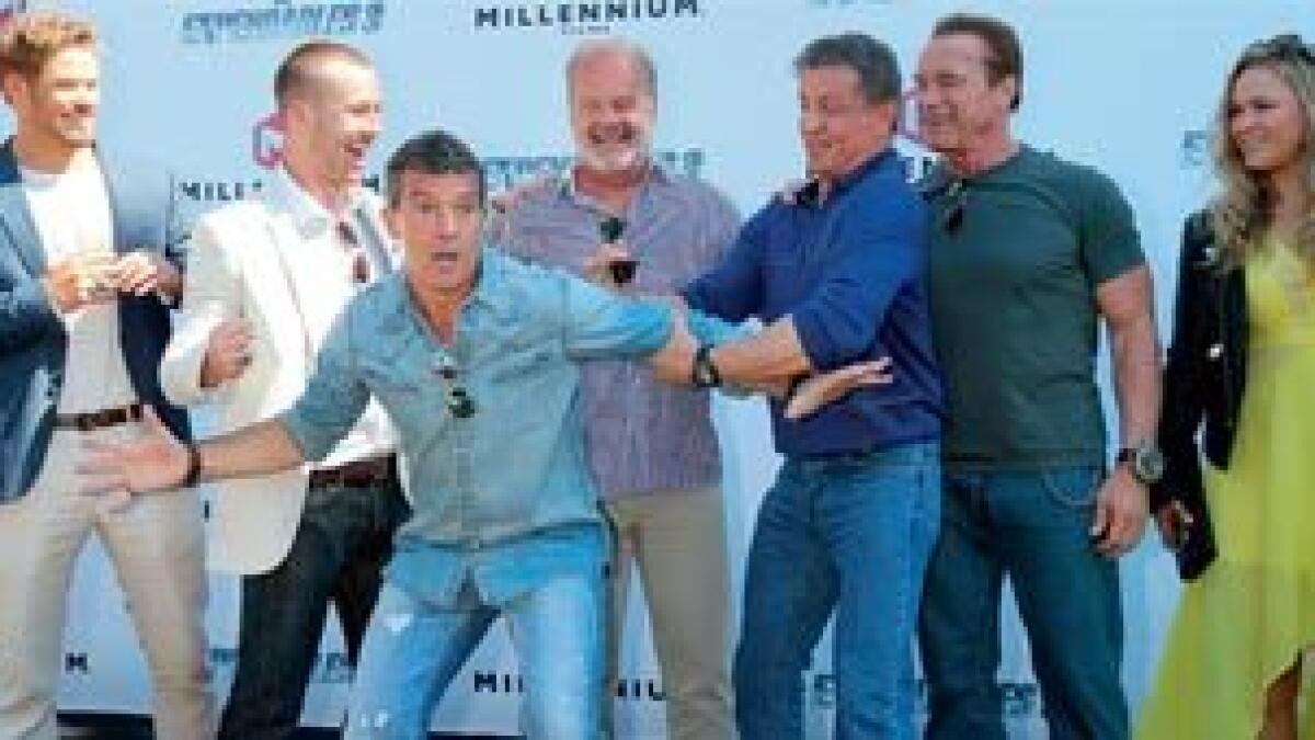 Expendables in action