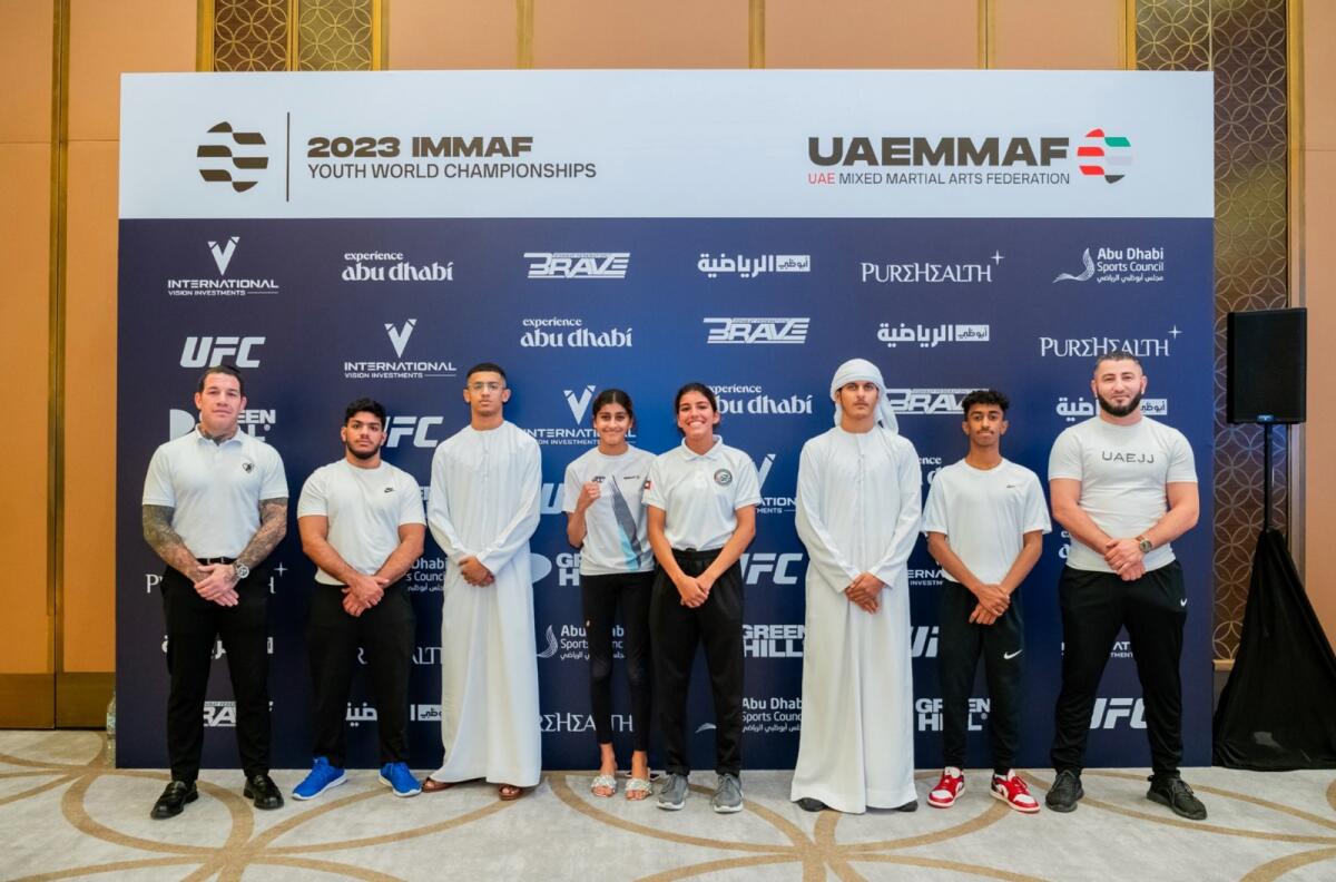 Members of the UAE team. — Supplied photo