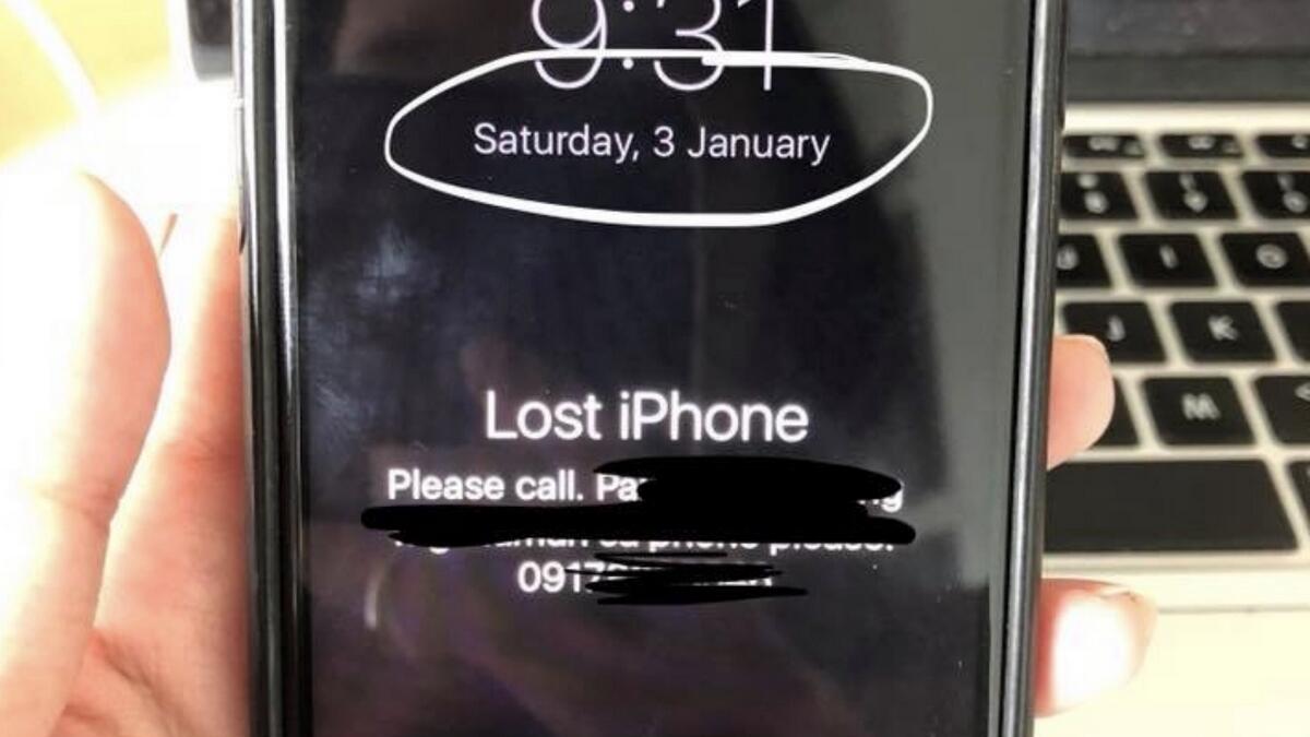Woman reunited with lost iPhone after 7 months