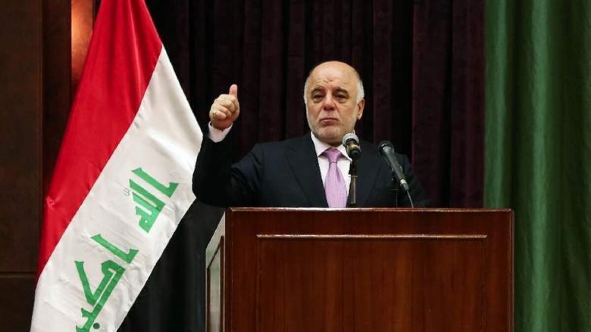 Iraqi PM vows to clear Daesh this year