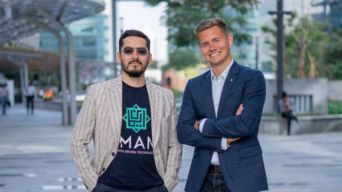 Rustam Rahmatov and Mark Zubov, founders of IMAN