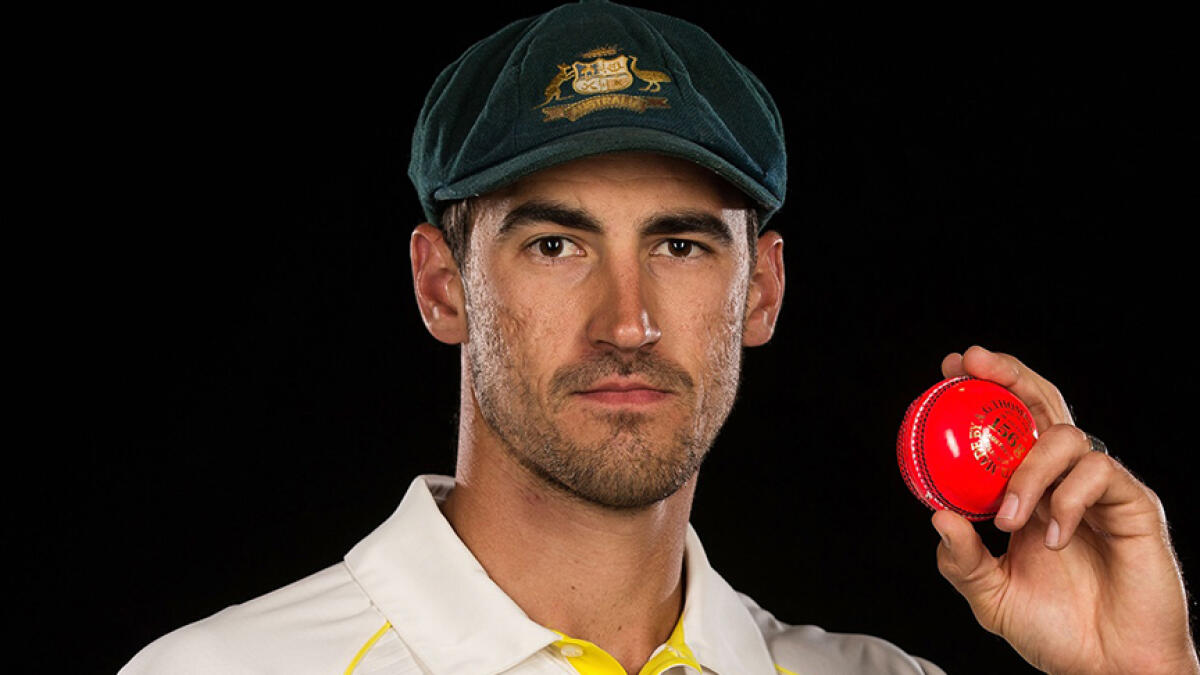 Mitchell Starc boasts an enviable record of 42 wickets at 19.23 from his seven day-night Tests. -- Agencies