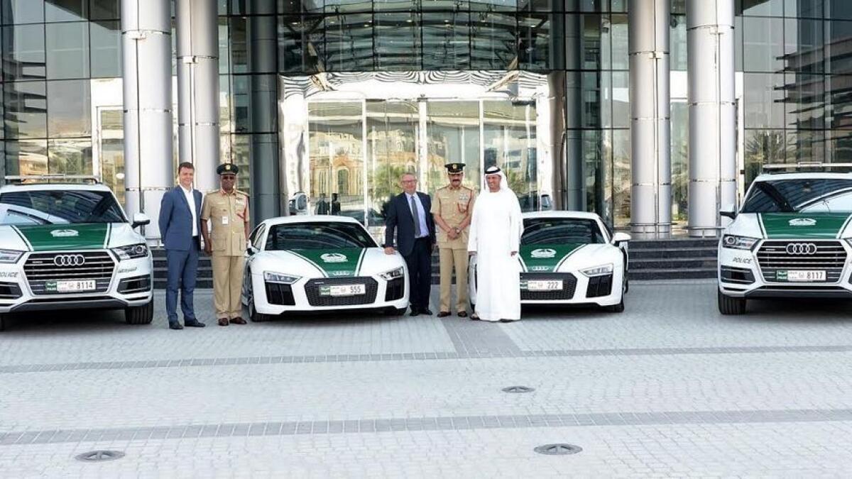 Audi R8 and Q7 join Dubai Police fleet