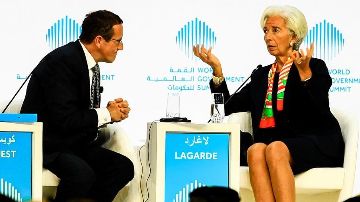 Trump good for US economy right now, says IMF chief
