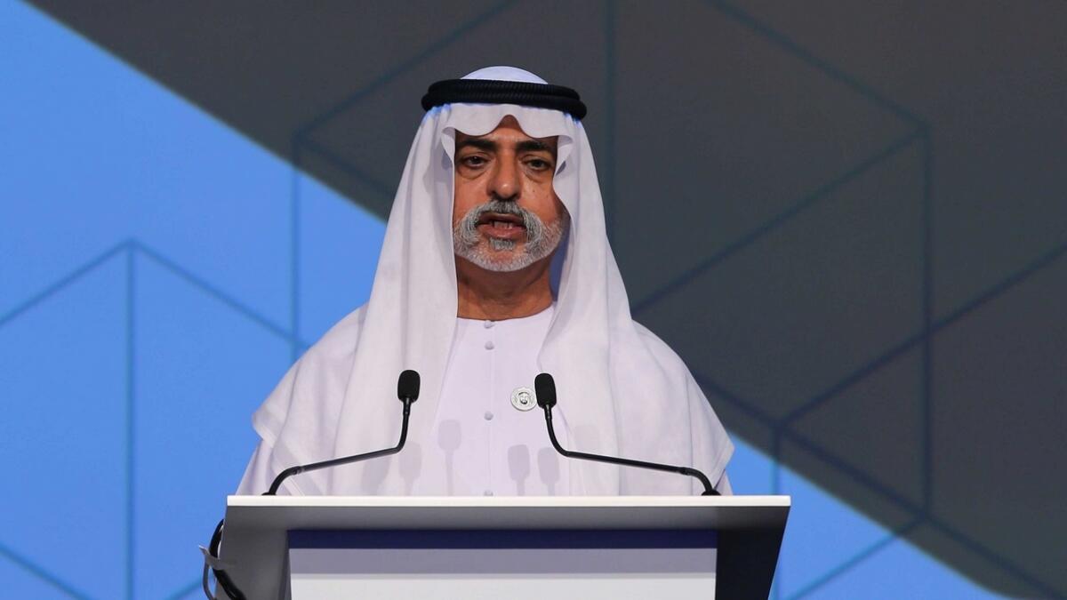 Sheikh Nahyan bin Mubarak Al Nahyan, Minister of State for Tolerance.-Photo by Ryan Lim