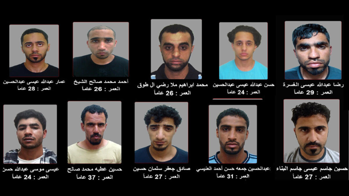 These are the 10 men who escaped from Bahrain jail