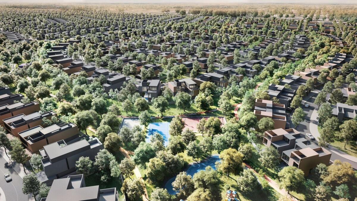 The award means that 1,416 homes are now under construction at Masaar, where the first phase is scheduled to be completed by June 2023. — Supplied photo