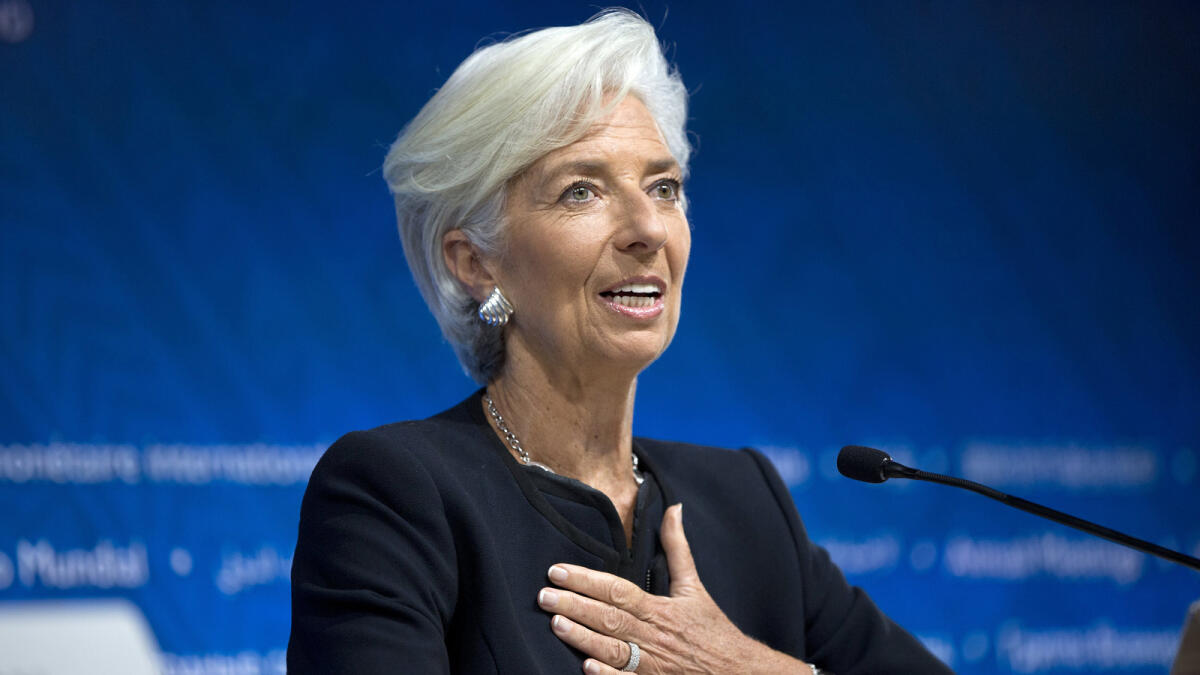 No glass ceiling is too high for Lagarde