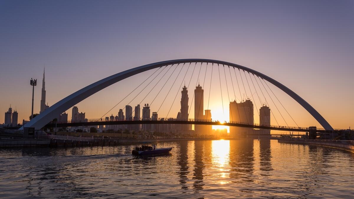 A birds eye view of Dubais ever changing skyline