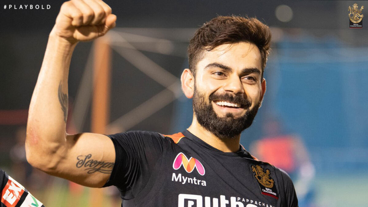RCB captain Virat kohli has expressed his overall happiness over the team's progress. - RCB Twitter