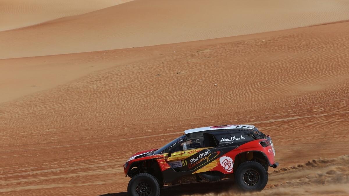 UAEs Al Qassimi sets the pace in first leg at Abu Dhabi Baja
