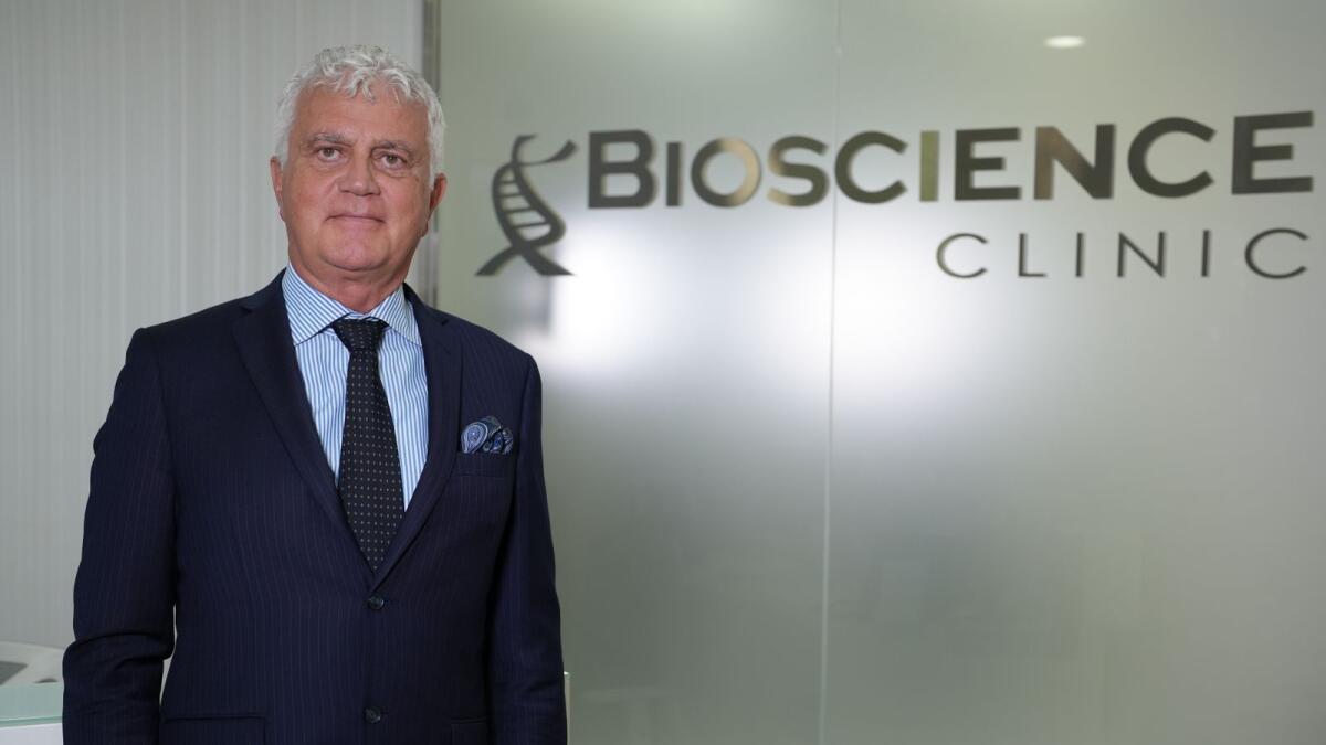 Giuseppe Mucci, CEO and founder of the Bioscience Institute.