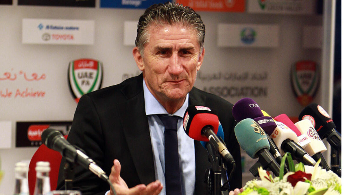 Newly-appointed UAE coach Bauza looks at the bigger picture