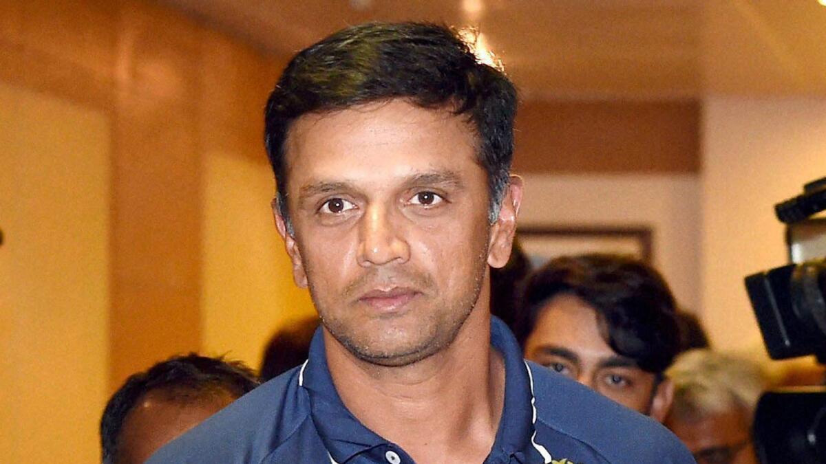 Rahul Dravid says he will speak to the Indian team management in England over the next couple of weeks. — PTI