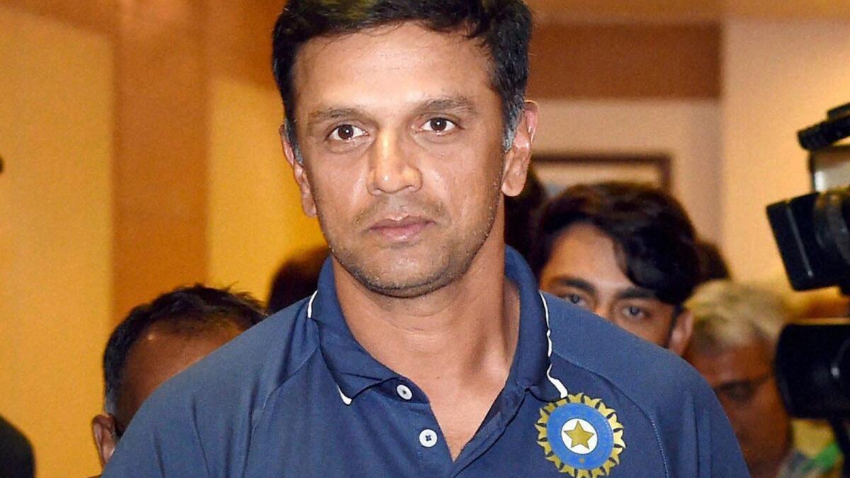 Rahul Dravid says he will speak to the Indian team management in England over the next couple of weeks. — PTI