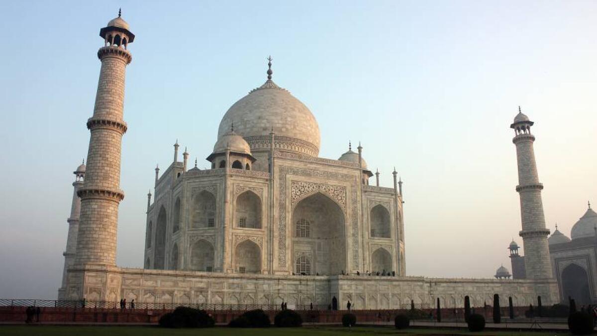 Taj Mahal ready for royal visitors