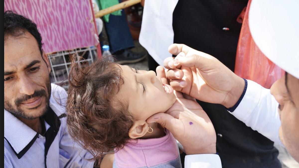 WHO polio vaccination drive to cover 5m Yemeni children