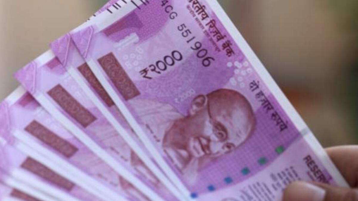 Rupee slips to new low, touches 20.33 against dirham