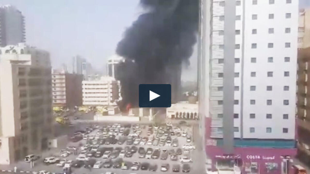 Civil Defence douses transformer fire in Sharjah