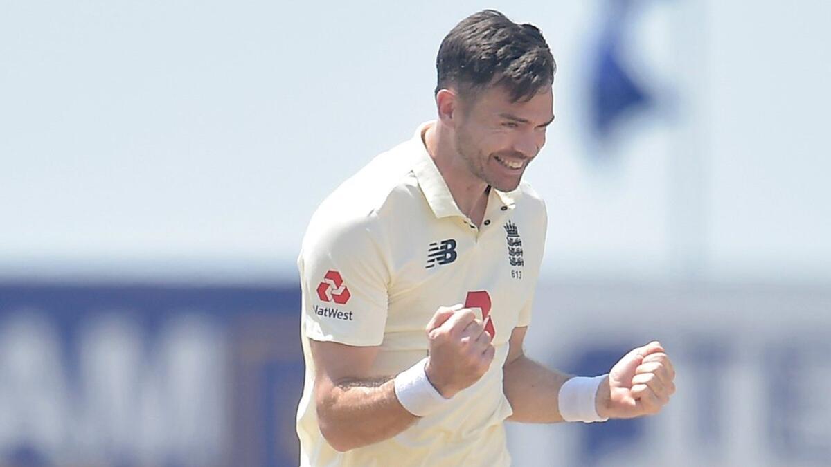 James Anderson now has 606 wickets in the longest format of the game. — Twitter