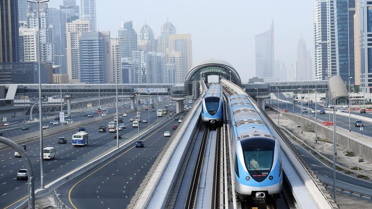 Dubai Metro, metro, Dubai, Transport