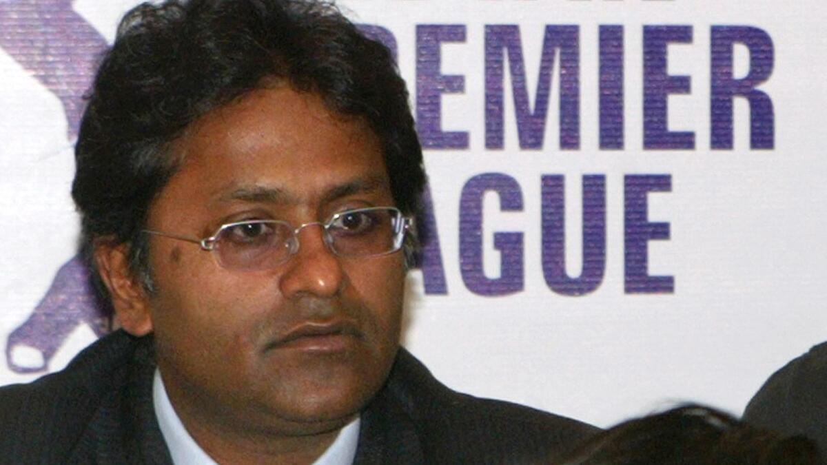 Lalit Modi, the former chairman and commissioner of the Indian Premier League. (AFP file)