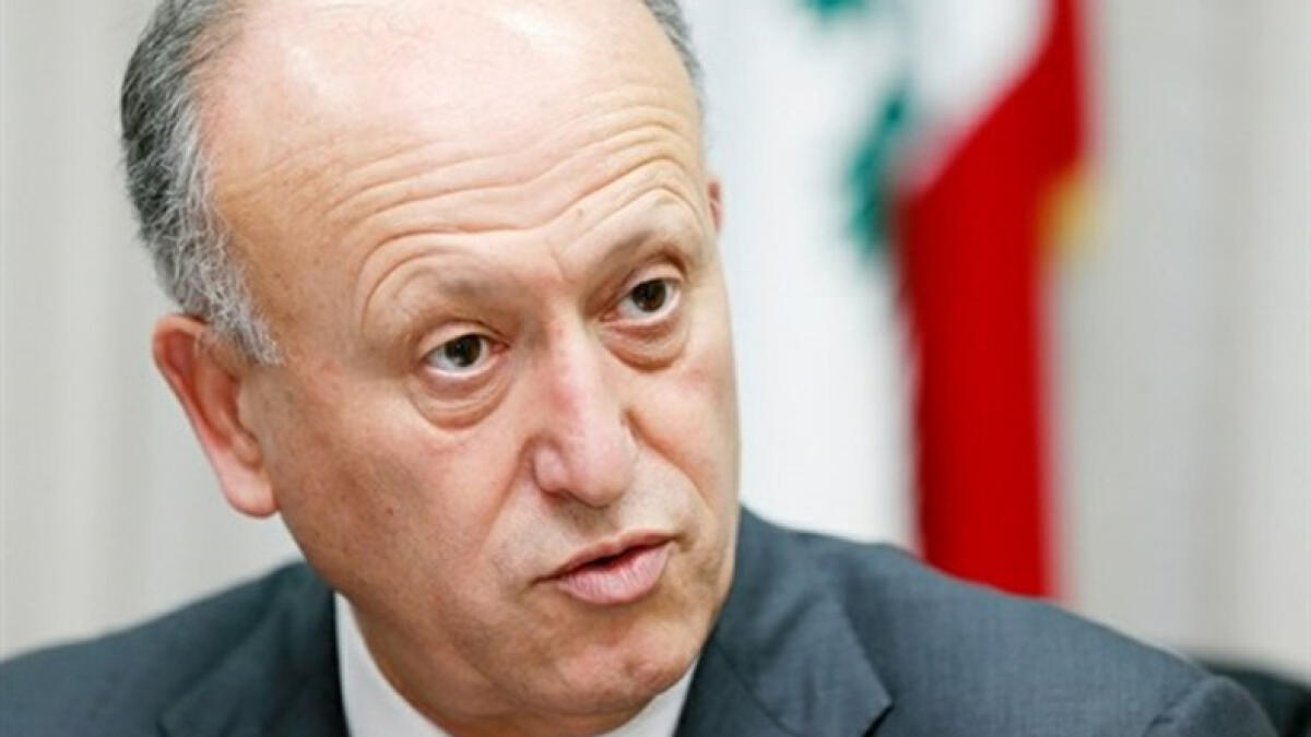 Lebanons justice minister announces resignation