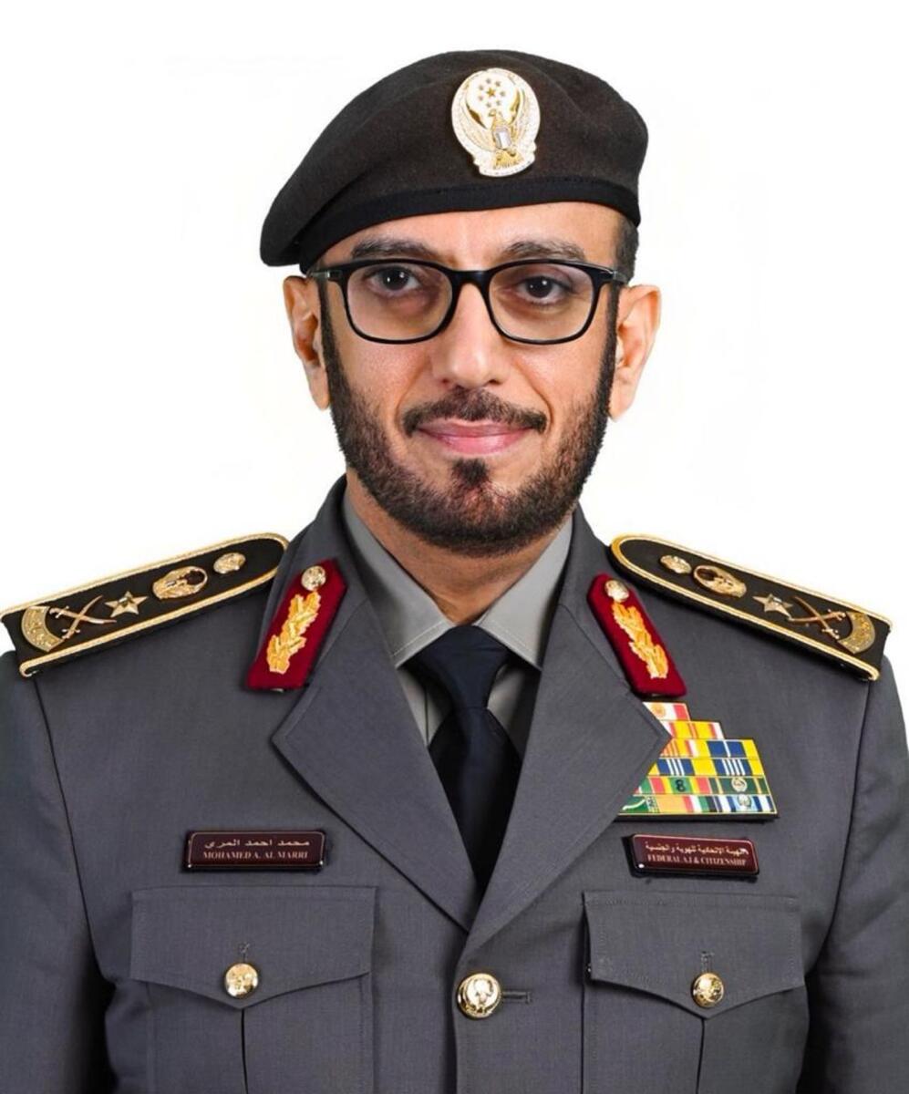 Lieutenant General Mohammed Ahmed Al Marri, Director General of the General Directorate of Residency and Foreigners Affairs in Dubai. Photo: Supplied