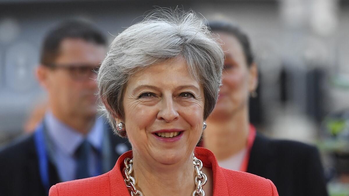 British Prime Minister Theresa May.-AP 
