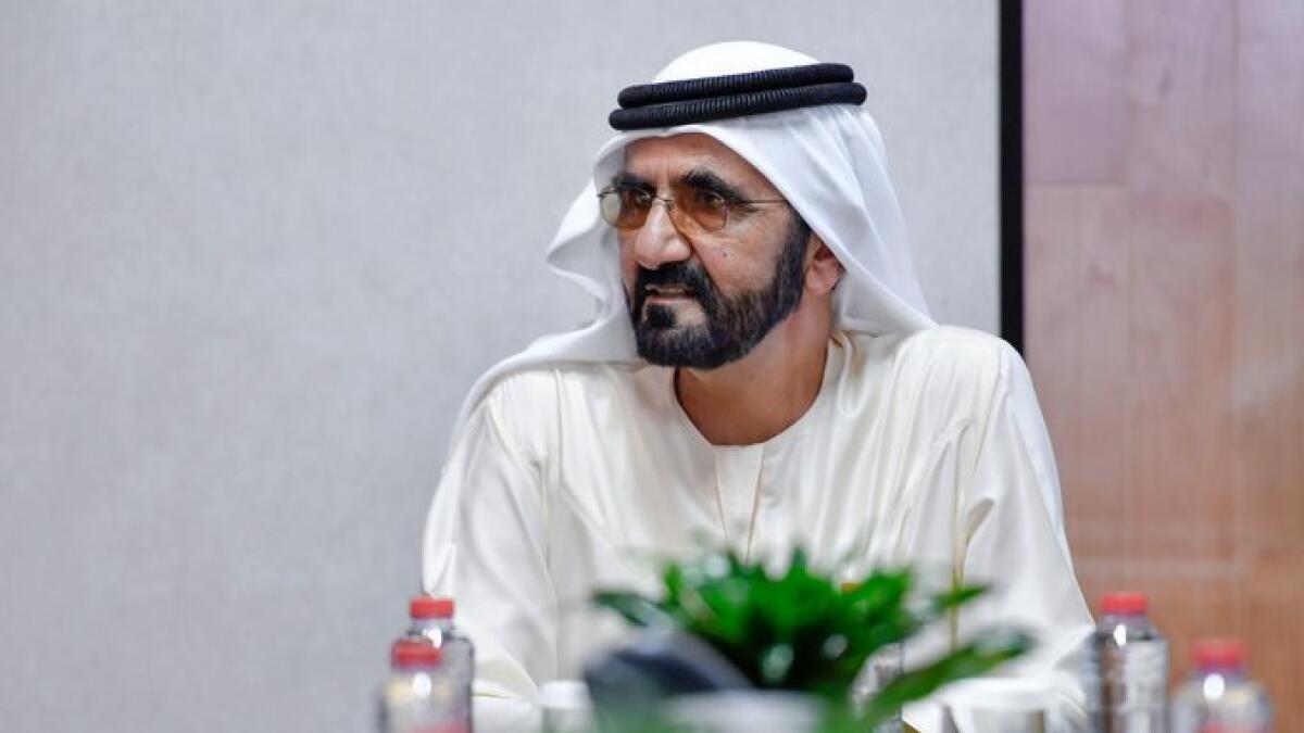 His Highness Sheikh Mohammed bin Rashid Al Maktoum, Vice President, Prime Minister and Ruler of Dubai.