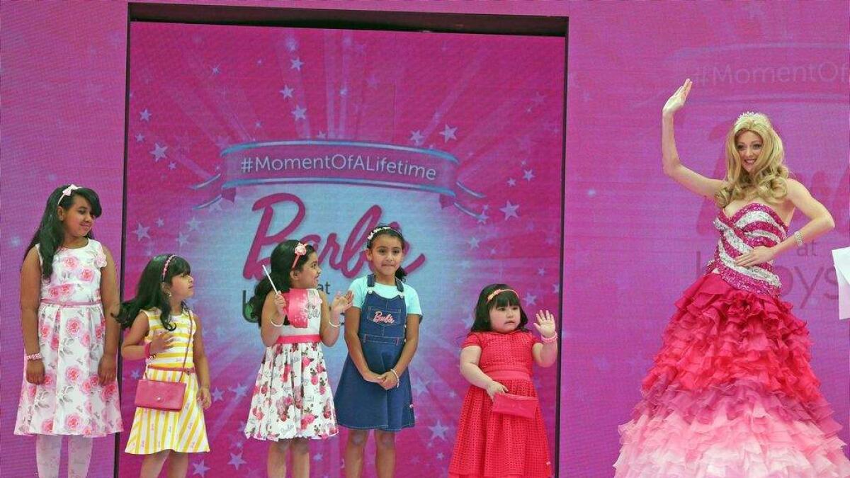 Barbie at the Dubai Mall