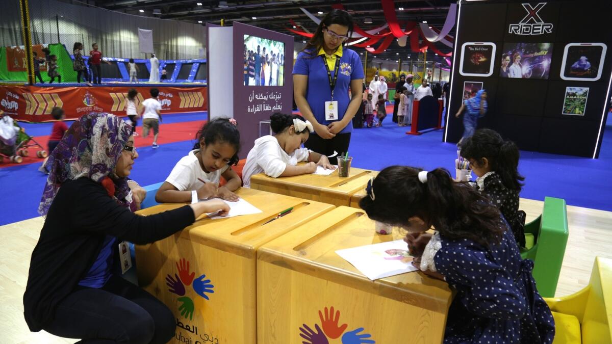 Campaign at Modhesh World urges visitors to help design alphabet book for kids