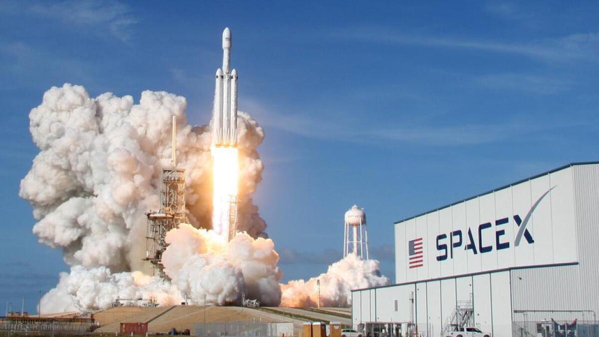 The Russian space agency congratulated the United States and Elon Musk's SpaceX on the first crewed flight ever by a private company. - Reuters