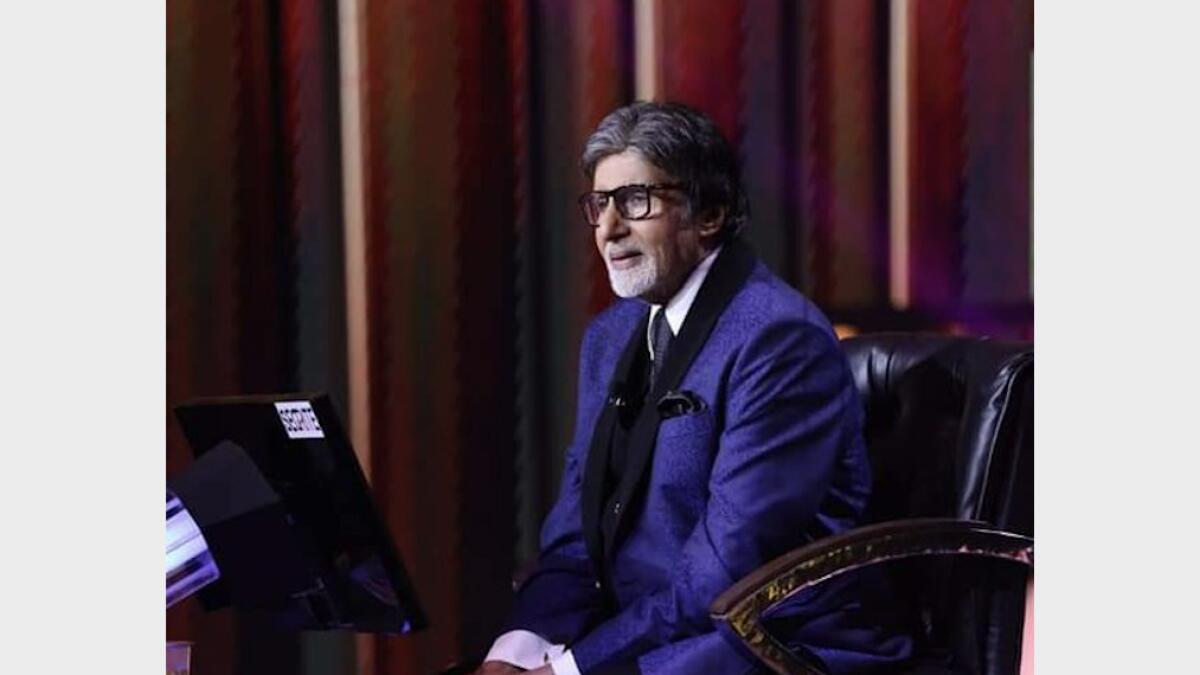 Amitabh Bachchan, KBC, Kaun Banega Crorepati, set, season 12, shoot, back, actor, host, Bollywood, quiz, show, photos, Twitter, Instagram