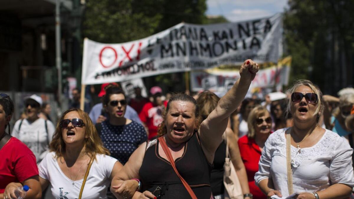 Greek parliament to vote on painful new austerity bill